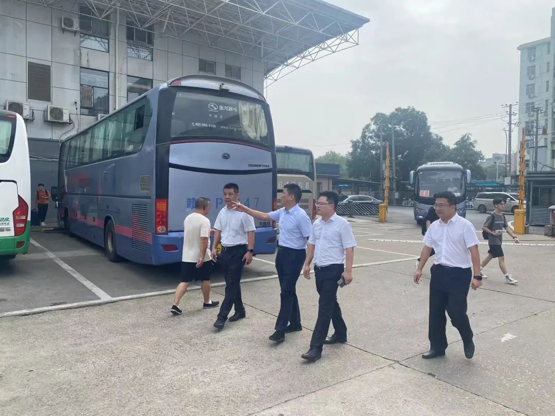 都市城際公交：南昌交投集團(tuán)檢查徐坊客運站“雙節(jié)”安全生產(chǎn)